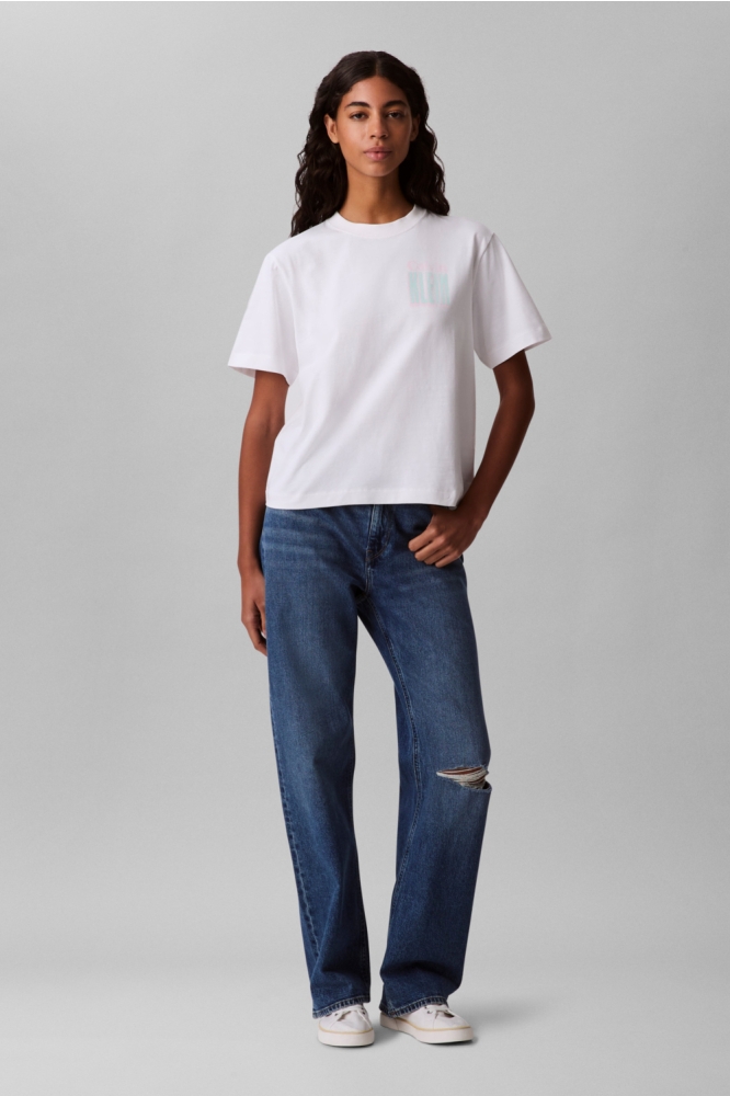 SS BOXY FIT TEE LV047C823G YAA BRILLIANT WHITE